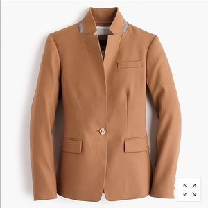 J Crew Regent Blazer — Camel — Size 0